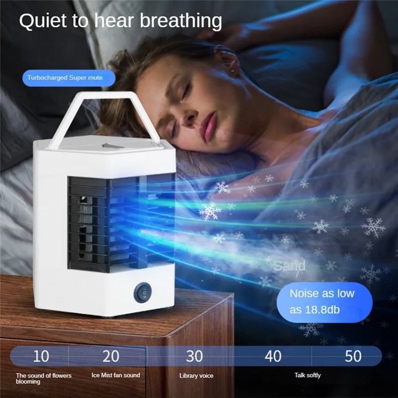 Portable Mini Air Conditioning & Spray Humidifying Fan