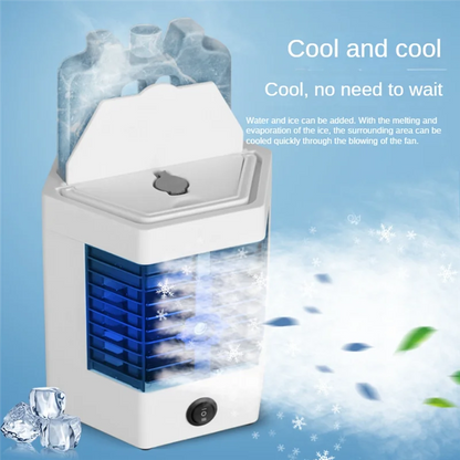 Portable Mini Air Conditioning & Spray Humidifying Fan